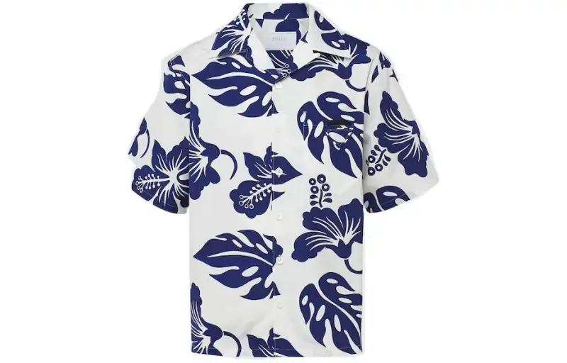 PRADA Shirts Men's White Moderate