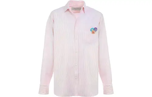 logo-badge detail shirt