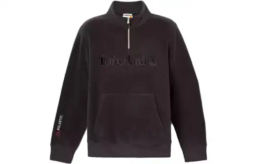 Timberland Sweatshirts Men's Black Stand Collar Moderate Other