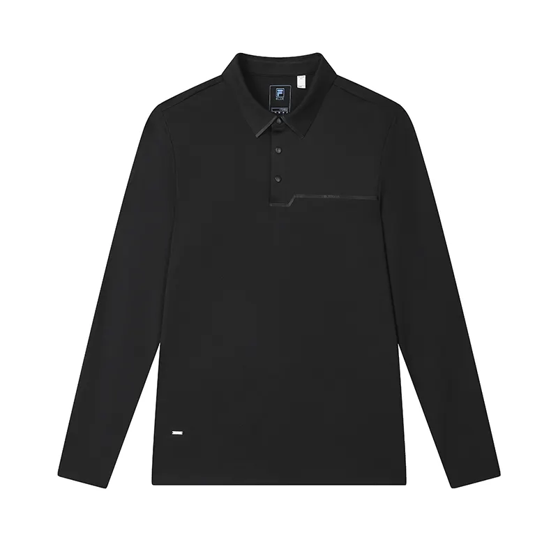 FILA Polo Shirt Men's Jet Black