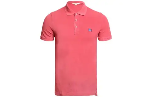 Burberry SS23 Polo Shirt Men's Red