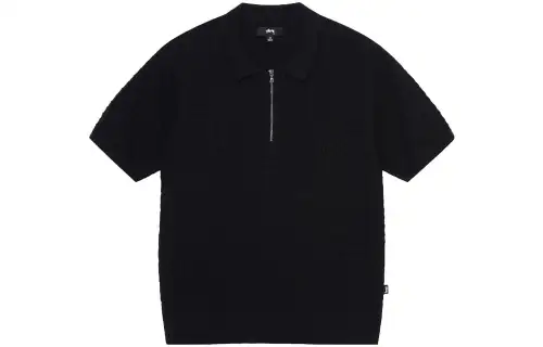 Stussy Half Zip Polo Sweater