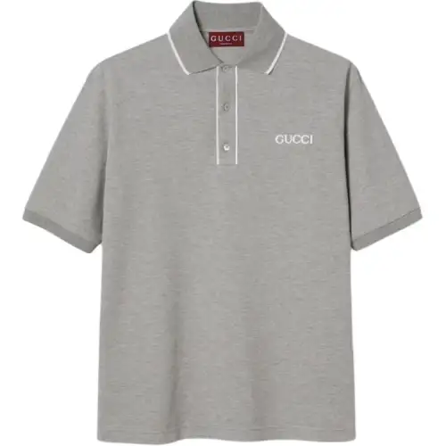 Gucci Cotton piquet polo shirt