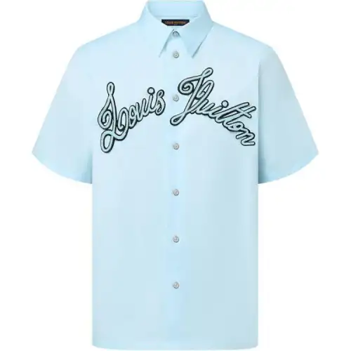 LOUIS VUITTON SS24 Shirt Men's Blue