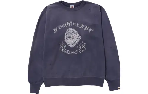 Bape X Saint Mxxxxxx Gorilla Crewneck