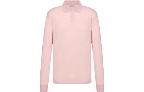 DIOR FW22 Polo Shirt Men's Pink