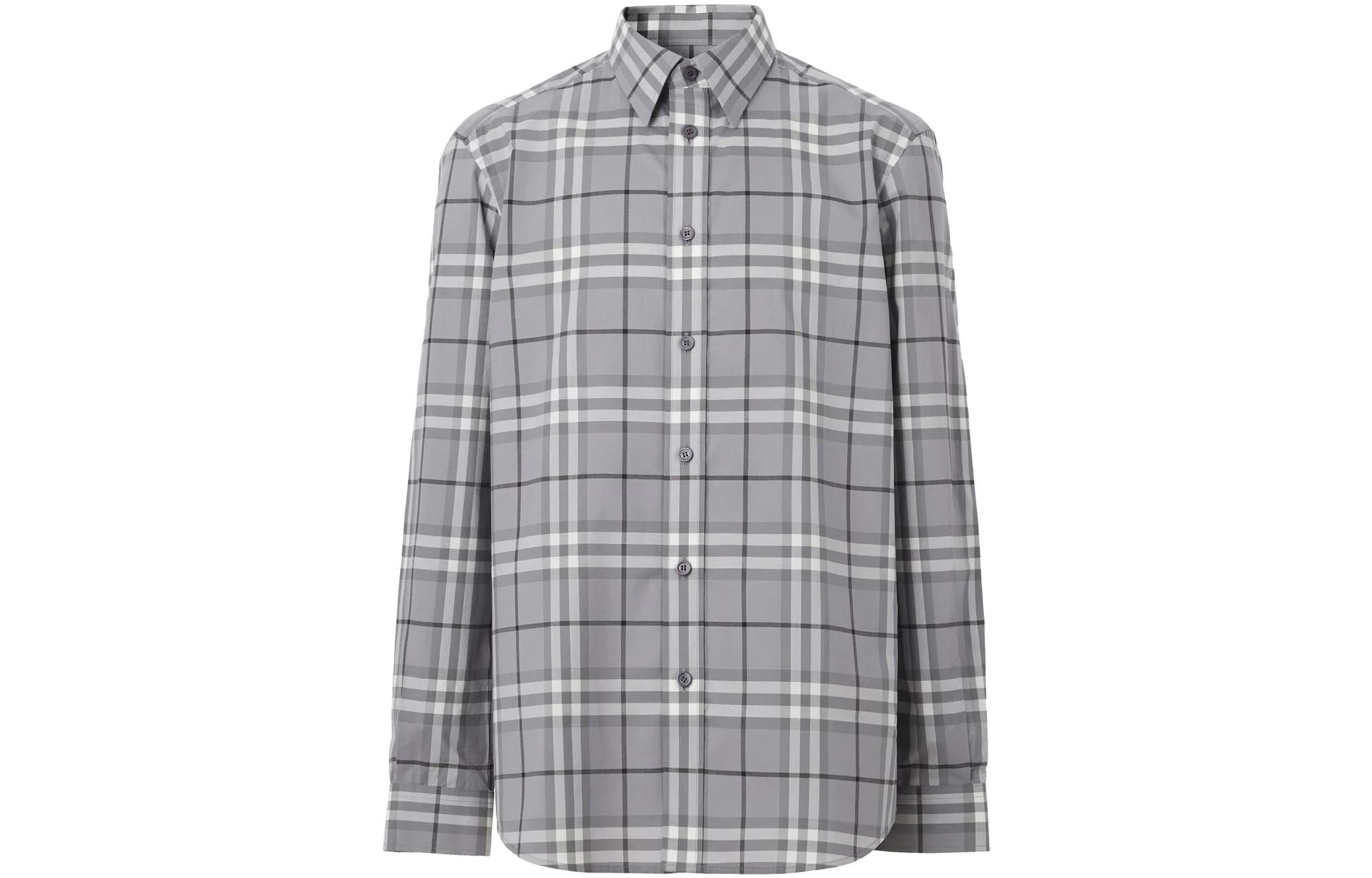 Burberry Check Patterned Shirt