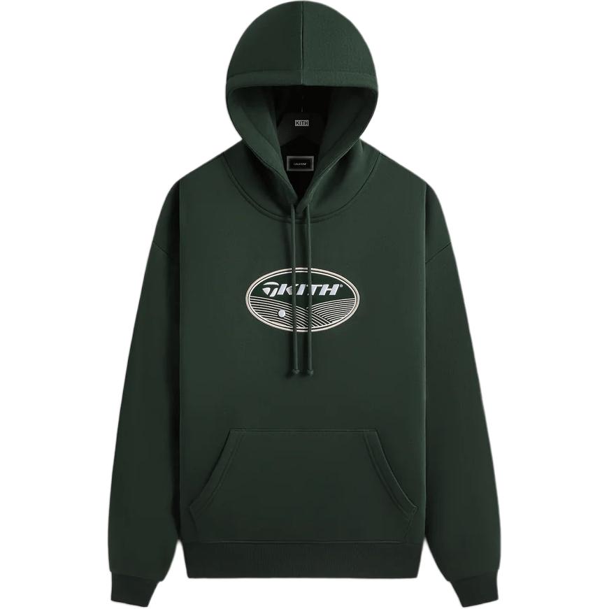 Худи KITH × TaylorMade SS24 logo (зеленое)