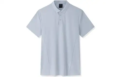 ANTA Champion Series Polo Shirts Men's Barge Gray Polo Collar Moderate Straight Fit