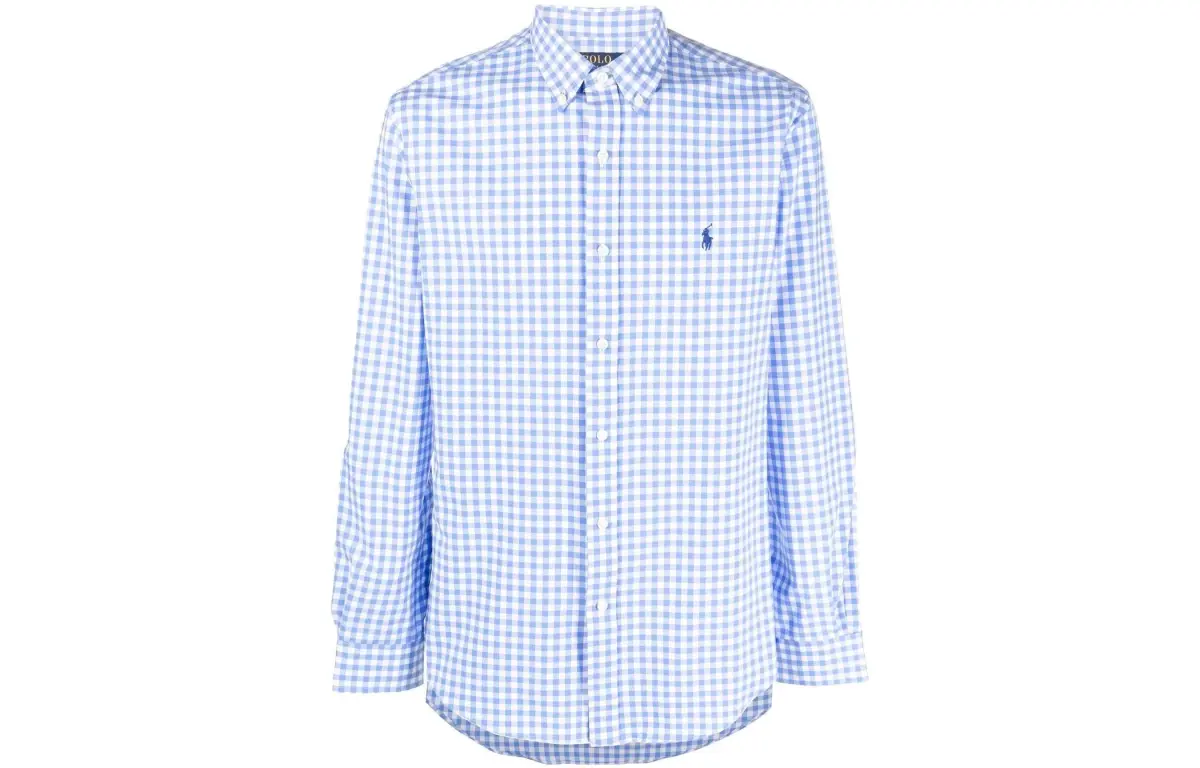【Zoomed ImageryPrevious Season】Polo Pony checked shirt