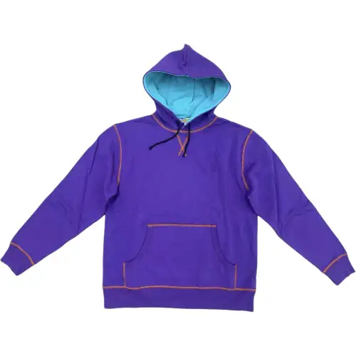 LOEWE Sweatshirts Men's Purple Hooded Moderate Regular