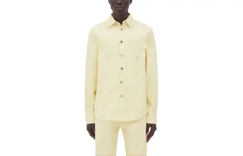 Bottega Veneta SS24 Shirt Men's Yellow