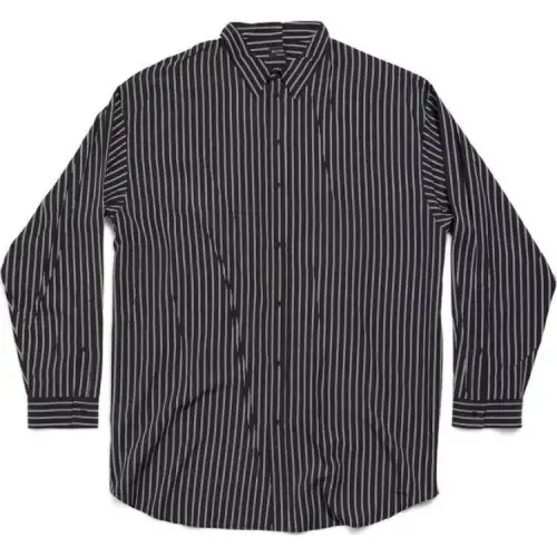 Balenciaga Striped Fluid Shirt