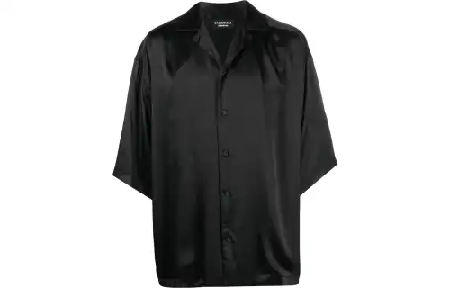 Balenciaga Shirts Men's Black Moderate Shirt