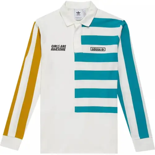 Adidas Originals x Girls Are Awesome Polo Shirt Men's Ivory
