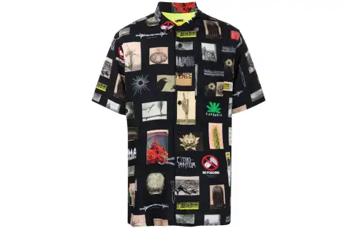 Vans Shirts Men's Black Lapel Moderate Other