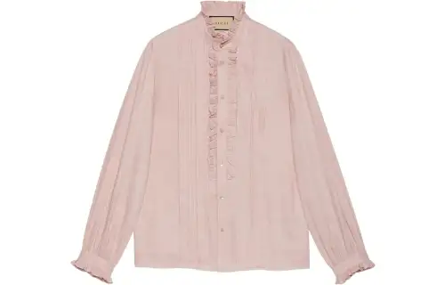 GUCCI Shirts Men's Pink Moderate