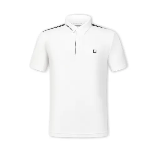 FILA Golf Polo Shirt Men's Jade White