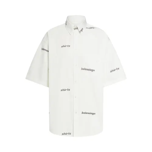Balenciaga SS23 Shirt Regular Fit Men's White