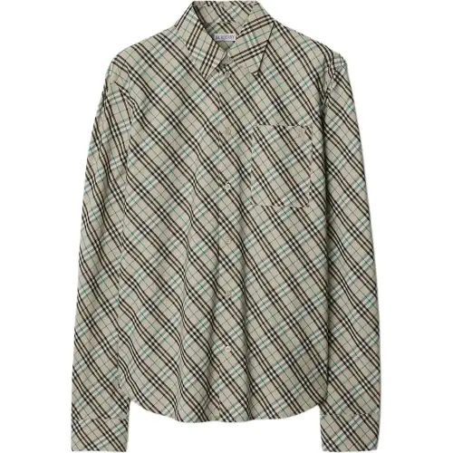 Burberry Check-pattern shirt
