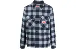KENZO Shirts Men's Sky Blue Lapel Moderate Other