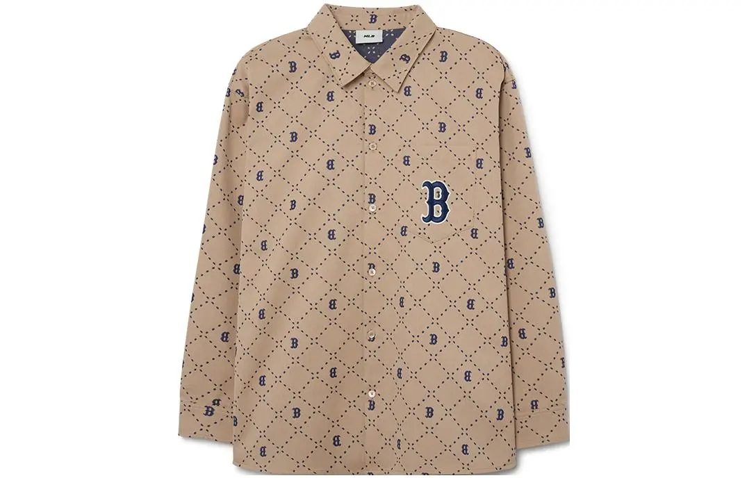 MLB Boston Red Sox Shirt Unisex Brown