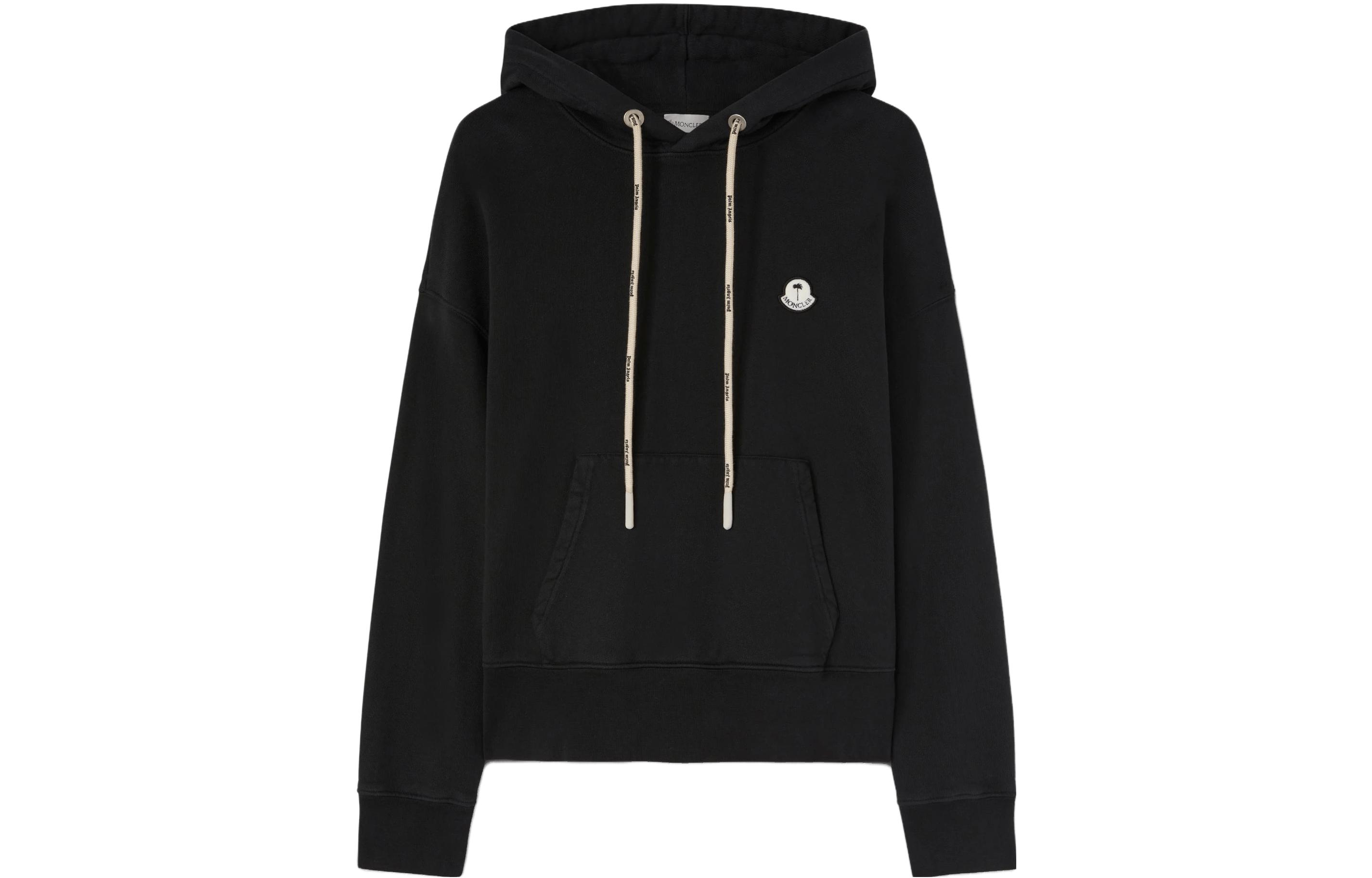 Худи MONCLER GENIUS x PALM ANGELS (черное)