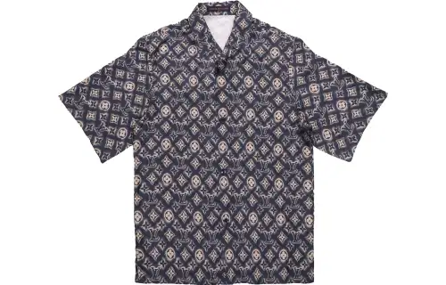 Louis Vuitton 2010s monogram-print shirt