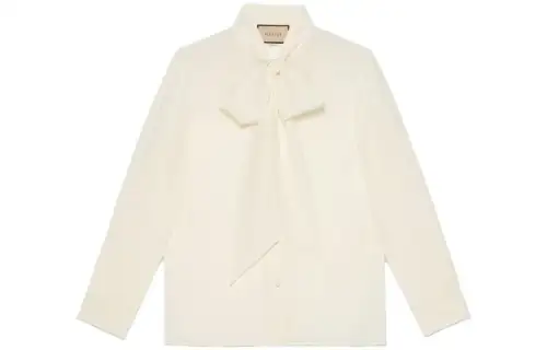 GUCCI Shirts Men's Ecru Moderate