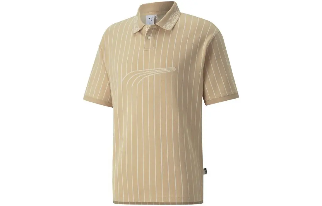 PUMA Players' Lounge Series Polo Shirt Men's Earth Yellow
