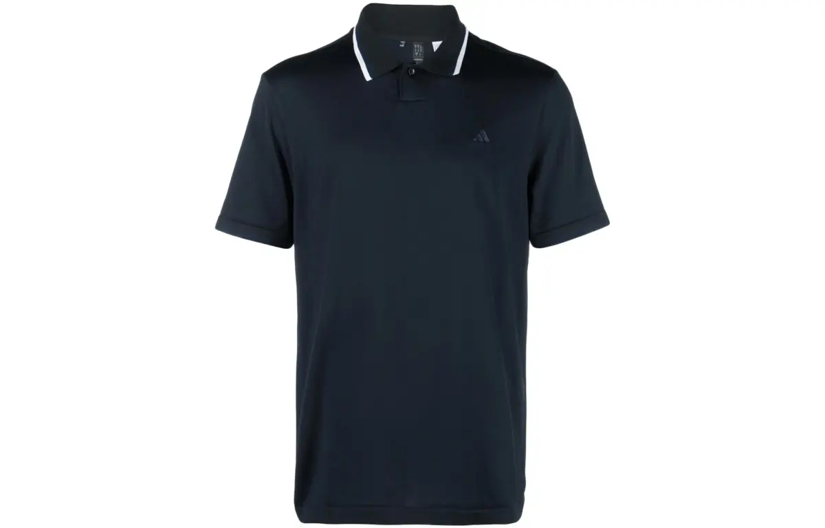Adidas Polo Shirt Men's Marine Blue