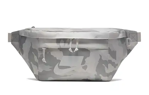 Nike Polyester Fanny Pack Unisex Camouflage Gray