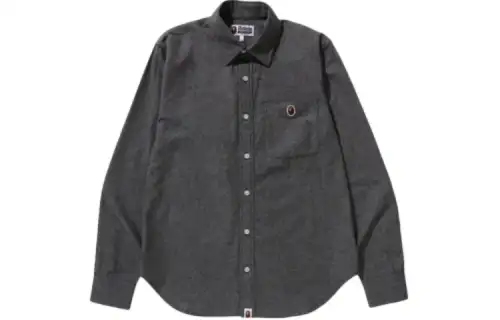 Bape One Point Chambray Shirt