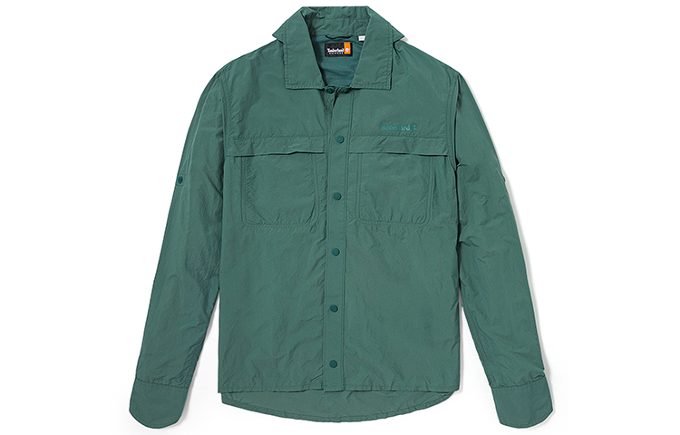 Мужская рубашка Timberland Shirt (неоново-зеленая)