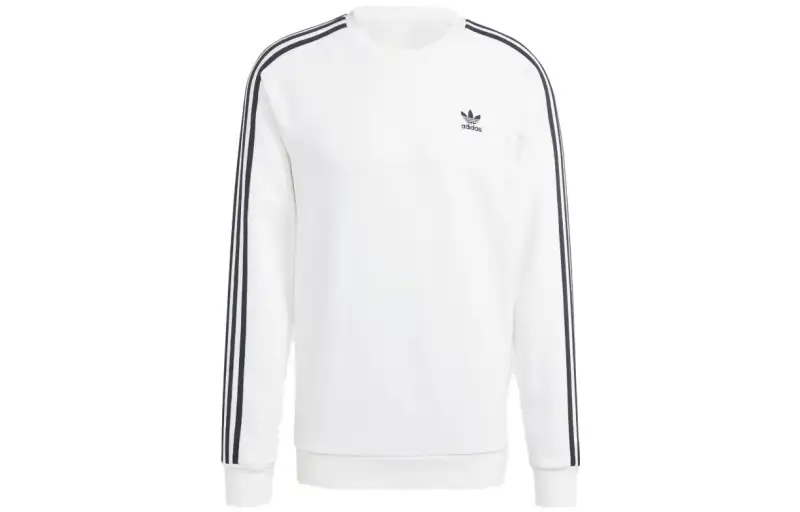 Adidas Originals 3 Stripes Sweatshirt Men's White