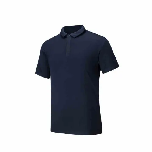 Anta Variety Training Collection Polo Shirt Men's Midnight Blue