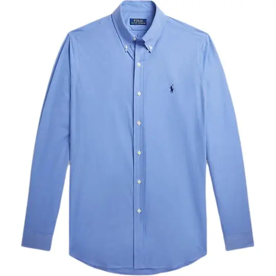 Polo Ralph Lauren logo-embroidered long sleeve shirt