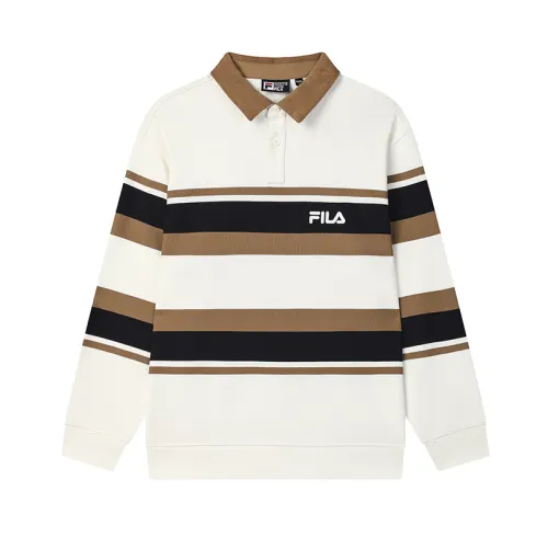 FILA Polo Shirt Men's Cloud White
