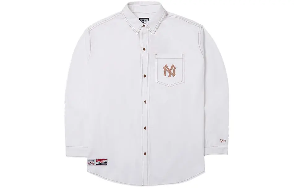 New Era SS24 Shirt Unisex Ivory White