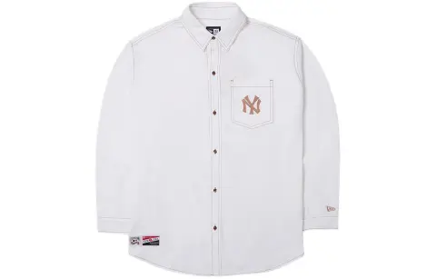 New Era SS24 Shirt Unisex Ivory White
