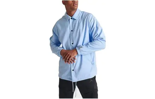 Jordan Shirts Men's Blue Lapel Moderate Other