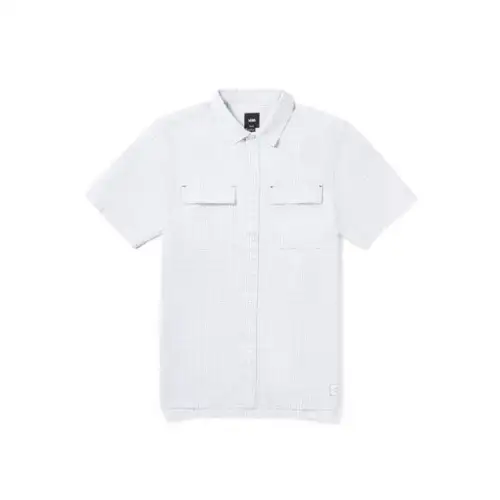 Vans Shirts Men's White Lapel Moderate Other