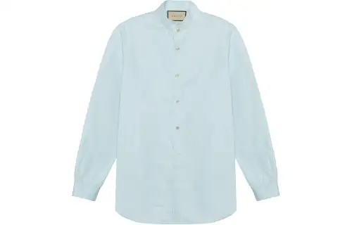 Cotton poplin shirt