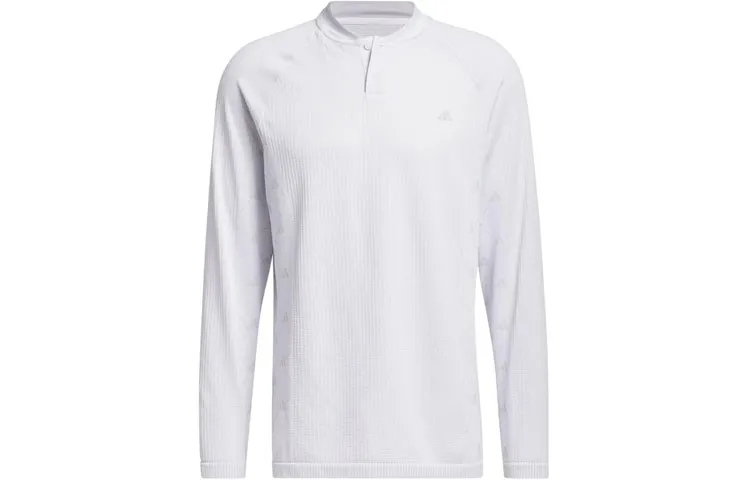 Adidas Ultimate365 Tour Primeknit Polo Shirt Men's Light Gray