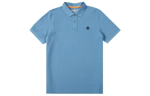Timberland Polo Shirt Men's Sky Blue