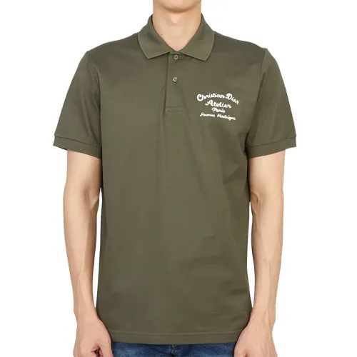 DIOR Homme Logo Embroidered Polo Shirt