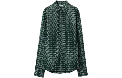 Burberry B Printed Silk Shirt