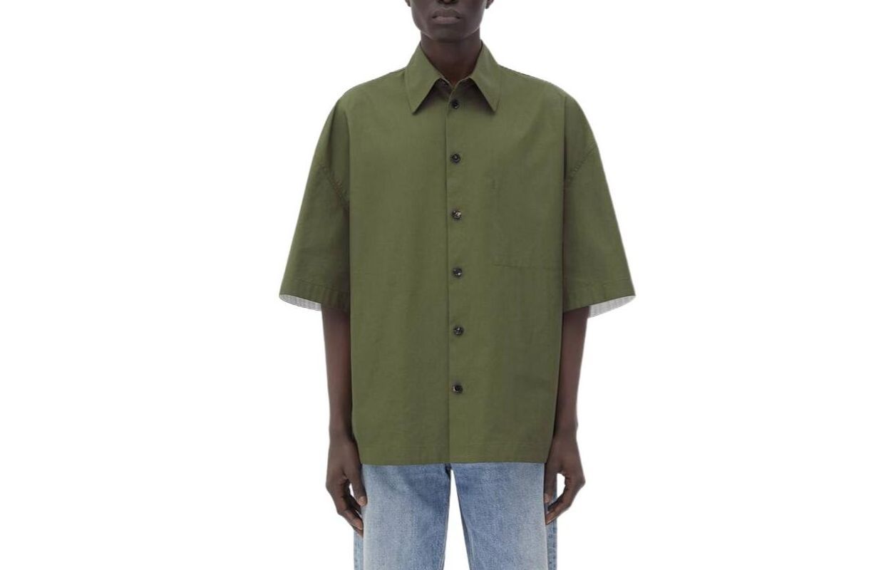 Bottega Veneta SS24 Shirt Men's Green