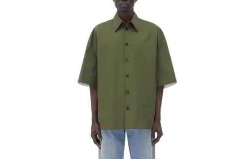 Bottega Veneta SS24 Shirt Men's Green
