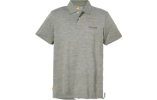 Timberland Polo Shirts Men's Earth Mixed Color Polo Collar Moderate Straight Fit